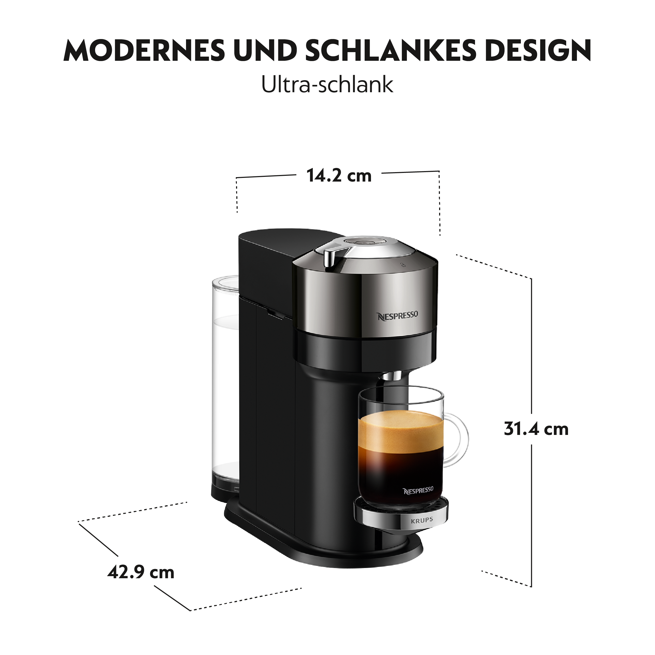 Nespresso Vertuo Next Deluxe XN910CCH